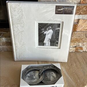 Silver Double Photo Frame